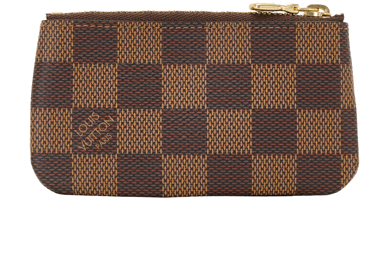 Louis Vuitton Key Pouch, &pound;180, Accessories, Brown, Coated Canvas, Back view